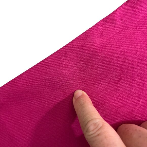 Escada women's pants 40 US 8 10 M bright pink denim straight leg - Picture 7 of 11